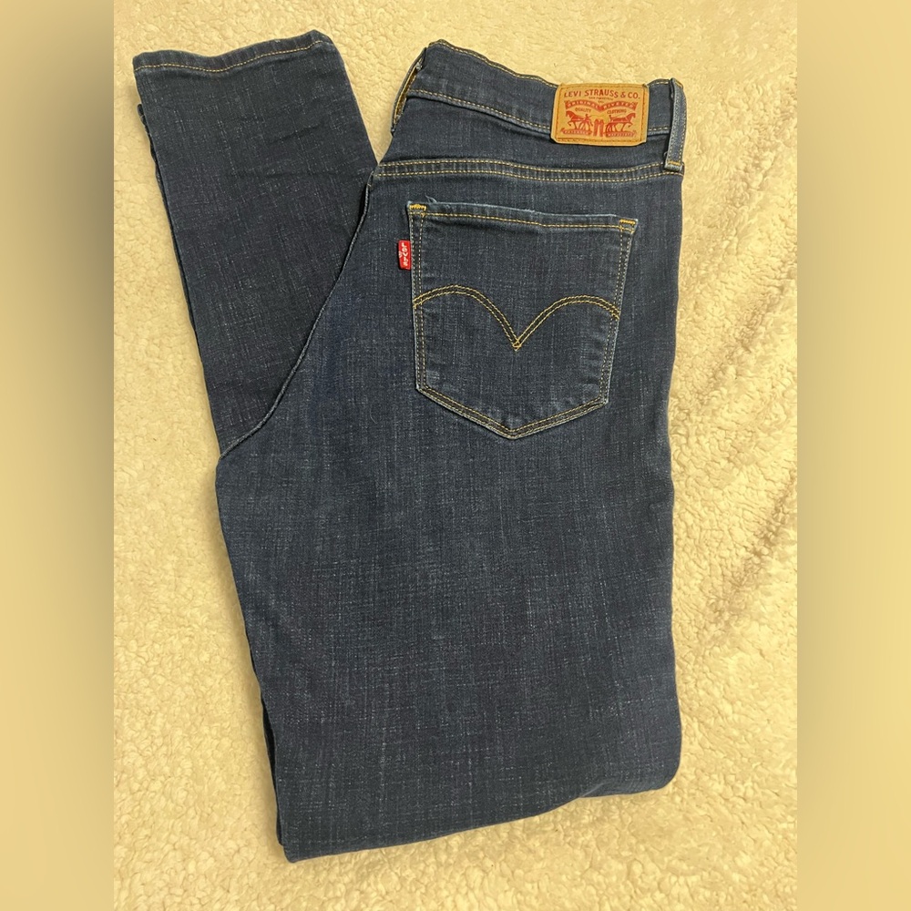 Levi's Indigo 311 Shaping Skinny Jeans Womens size 30